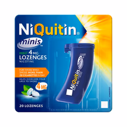 NiQuitin Minis Mint 4mg Lozenges  - 20 Lozenges