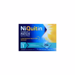 NiQuitin CQ Clear Patches (Step 1) 21mg x 7