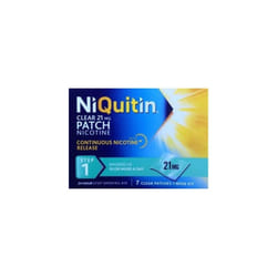 NiQuitin CQ Clear Patches (Step 1) 21mg x 7
