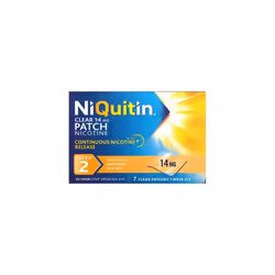 NiQuitin CQ Clear Patches (Step 2) 14mg x 7