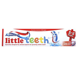 Aquafresh 50ml Little Teeth Fluoride Toothpaste 3-5 Years