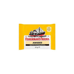 Fisherman's Friend Lozenges 25 gm (Choose your Flavour) (ANISEED) x 24