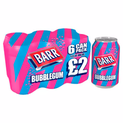 Barr Bubblegum 330ml (Pack of 4)