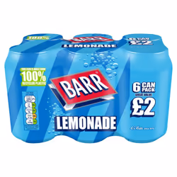 Barr Lemonade Cans 330ml (Pack of 24)