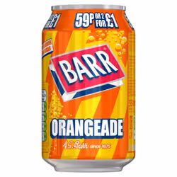 Barr Orangeade 330ml (Pack of 24)