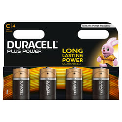 Duracell C Plus Power (4pcs) Single-use battery Alkaline
