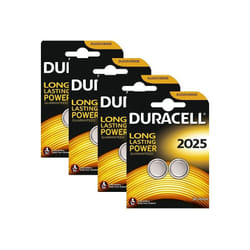 8 x Duracell CR2025 3V Lithium Coin Cell Battery 2025, DL2025, BR2025, SB-T14