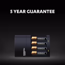 Duracell Hi-Speed Value AA/AAA Battery Charger CEF14 + 2 AA & 2 AAA Rechargeable - Additional view 4