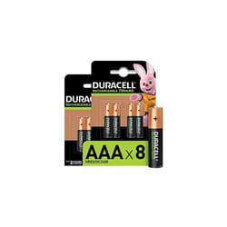 Duracell Rechargeable AAA 750 mAh Batteries, Pack of 8 (Amazon Exclusive)
