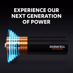 Duracell NEW Optimum AA Alkaline Batteries [Pack of 12] 1.5 V LR6 MX1500