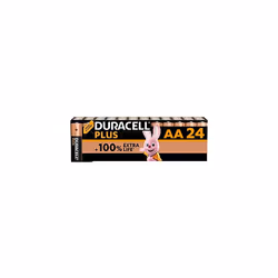 Plus AA Batteries (24 Pack) - Alkaline 1.5V - Up To 100% Extra Life - Reliability For Everyday Devices - 0% Plastic Packaging ...