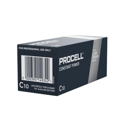 Duracell Procell Constant C Battery Pack of 10 5000394149342 DU14934