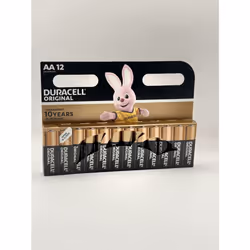 Duracell Original AA Alkaline Batteries- Pack of 12