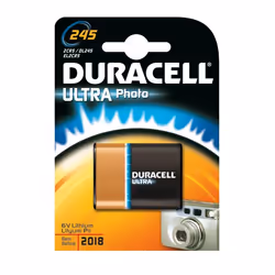 Duracell Ultra Photo 245, 6 V, Nickel-Oxyhydroxide (NiOx)