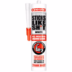 BOSTIK Evo-Stik Sticks Like Sh*t Grab Adhesive all weather Glue white