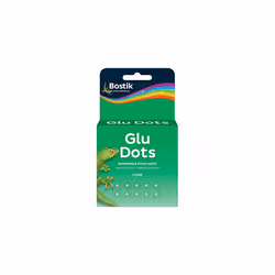 1 x Roll of 200 Bostik Sticky Glue Adhesive Dots Removable 200 Dots Per Pack 805378