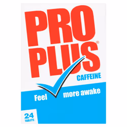 Pro Plus Caffeine 24 Tablets 31.25g (Pack of 8)