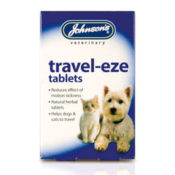 Johnson's Travel-Eze Tablets for Cats & Dogs (24 Tablets)