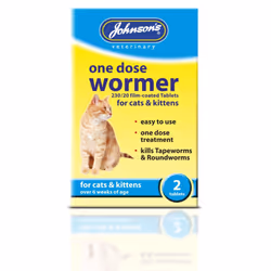 Jvp Cat One Dose Wormer 2 Tablets
