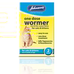 Jvp Cat One Dose Wormer 2 Tablets