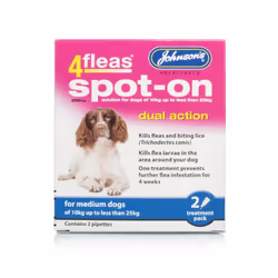 Johnson's 4fleas Spot-on Large Dog 2 Vial Pack