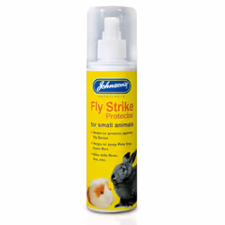 Johnson's Fly Strike Protector Flea Killer Spray for Small Animals, 150ml