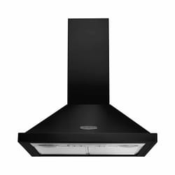 Rangemaster LEIHDC60BC cooker hood Wall-mounted Black 450 m³/h