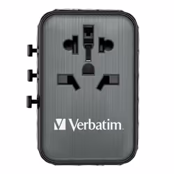 Verbatim UTA-05 65W GaN III Universal Travel Adapter with 2 x USB-C PD & QC 4+ & 2 x USB-A ports - Additional view 8