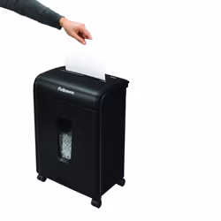 Fellowes Powershred 62MC paper shredder Confetti shredding 23 cm Black