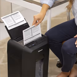 Fellowes Automax 80M paper shredder Particle-cut shredding 22 cm Black - Additional view 7