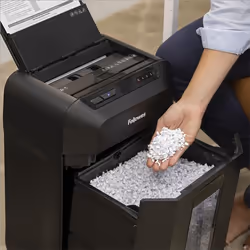 Fellowes Automax 80M paper shredder Particle-cut shredding 22 cm Black - Additional view 8