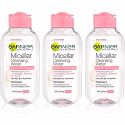 3x Garnier MICELLAR Cleansing Water Hypoallergenic Sensitive Skin 125ml