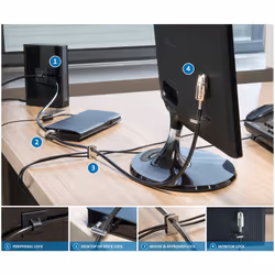 Kensington Desktop & Peripherals Locking Kit 2.0 — Single Keyed - Additional view 5