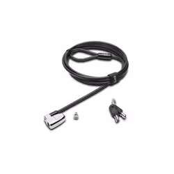 Kensington ClickSafe® 2.0 Keyed Laptop Lock, 1.83 m, Kensington, Key, Carbon steel, Black
