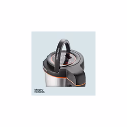 Morphy Richards Compact Soup Maker 501021 Stainless Steel, Black & Stainless Steel, 1 Litre, 900 W