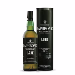 Laphroaig Lore, 0.7 L, Scotland, Islay, 48%, Rich and smoky with seaside minerals and a hint of ash and bitter chocolate drop ...