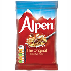 Alpen The Original Muesli Sachets - 30x45g