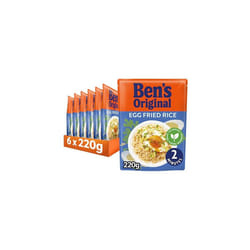 Egg Fried Microwave Rice, Bulk Multipack 6 x 220g pouches