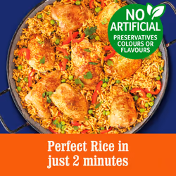 Savoury Chicken Microwave Rice, Bulk Multipack 6 x 220g pouches
