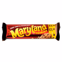 Maryland Choc & Hazelnut Cookies 200g (Pack of 12)