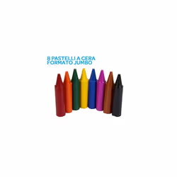 Crayola - 8 Jumbo Crayons Assorted Colours