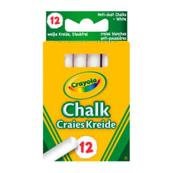 Crayola 12 white Chalks