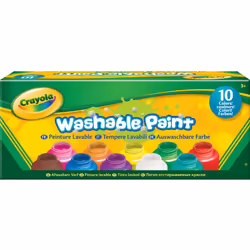 Crayola 10 Washable paint bottles