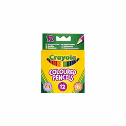 Crayola 3.4112 - Half Length Pencils(Multi-color)