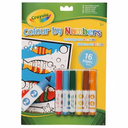 Crayola 720055, Bold, Blue, Brown, Green, Orange, Red, Yellow, Bullet tip, Plastic, Multicolour, 200 mm