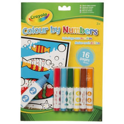 Crayola 720055 felt pen Bold Blue, Brown, Green, Orange, Red, Yellow