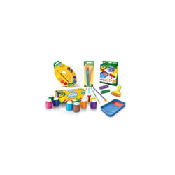 CRAYOLA Paint extravaganza Activity Set, Art& Craft Value, Home and Back to School Painting Supplies, Gift for Kids, Age 5, 6,7,8,9+