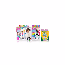 - Creations, Fashion & Unicorns Colouring Set with Stickers, Creative Gift for Girls, Age 6+