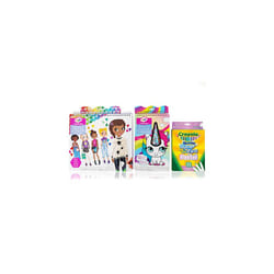 - Creations, Fashion & Unicorns Colouring Set with Stickers, Creative Gift for Girls, Age 6+