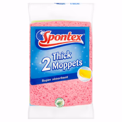 Spontex Thick Moppets x 2